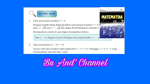 Tanda kecakapan khusus bertujuan untuk melatih keterampilan serta kemandirian. Ayo Kita Amati Hal 72 Matematika Kelas 9 Bentuk Kuadrat Sempurna Bab 2 Persamaan Dan Fungsi Kuadrat Youtube