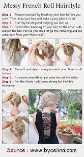 Finally finish a messy project. Messy French Roll Hairstyle French Roll Hairstyle Hair Styles Roll Hairstyle