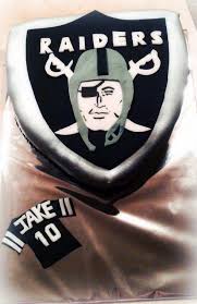 Oakland Raiders Cake Raiders Cake Hubby Birthday Cupcake Cakes