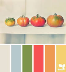 Tomato Tones Design Seeds Ellesheart Art Color