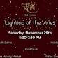 3rd annual holiday lighting of the vines event image