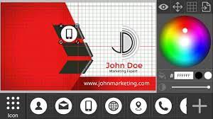One of them is office lens, an app that makes quick work of digitizing business work. How To Make Business Card Through Business Card Maker App Youtube