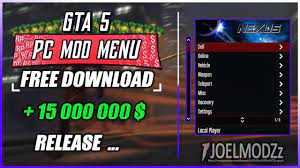 Gta 5 mod menu download free. Gta 5 Pc Online 1 46 Best Mod Menu Nexus Wmoney Hack Rp Free Download
