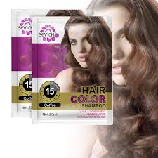 Natural ground coffee is an excellent natural tool to darken hair. Hair Coloring Product Gold Coffee Chestnut Shampoo Instant Moisturizing Natural Organic Hair Color Shampoo Diy Styling Tool Hair Color Aliexpress