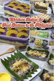 Christmas Recipes For Food Business In The Philippines Holiday Season Is A Great Time To Start A Business Here You Christmas Food Food Best Christmas Recipes