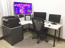 Some are set up as centers for a small home office, with file drawers as well as other drawers for storage. The Best Ikea Craft Room Tables And Desks Ideas Jennifer Maker