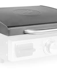 They don't have any slats for food to fall through and they allow you to cook just about any food your heart desires. Blackstone 17 Table Top Griddle Hood Front Grease Tray Model Only 5010 Outdoor Home Store