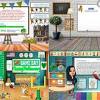 Teaching virtually makes it harder to connect with students, which is why many educators are creating bitmoji classrooms! 1