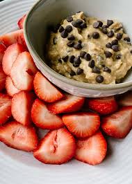 Chickpea Cookie Dough Dip Hungry Vegan Mama In 2021 Chickpea Cookie Dough Dip Chickpea Cookie Dough Chickpea Cookies
