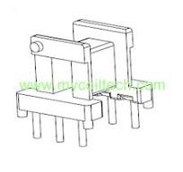 Bobbins | EE8.3 Horizontal Ferrite Transformer Bobbin ...
