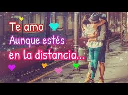 Te Amo Aunque Estes En La Distancia Youtube Neon Signs Sign Printing Love Quotes