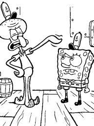Maybe you would like to learn more about one of these? Spongebob Squarepants Coloring Page Spongebob Squidward All Kids Network