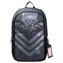 Home bags black panther leather backpack. Buy Marvel Black Panther 33 78cm Laptop Backpack Mrlbp01 Black Online Croma
