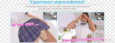 Where can i buy vr kanojo? Vr Kanojo Summer Lesson Htc Vive Virtual Reality Illusion Game Hand Png Pngegg