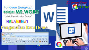 Belajar Dasar Misrosoft Word Untuk Pemula Mengenal Fungsi Menu Home Ruangilmu My Id