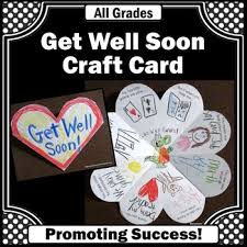 Greetings island has a free, printable get well card that simply says get well soon with rays of bright yellow creating a sun. Get Well Soon Coloring Card For Kids To Make Get Well Soon Cards For Kids Teacher Cards Student Gifts
