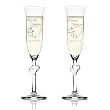 Am besten aus individuellen gläsern. 2 Sektglaser Mit Gravur Glas Personalisiert Geschenk Zur Hochzeit Fur Brautpaare Ebay
