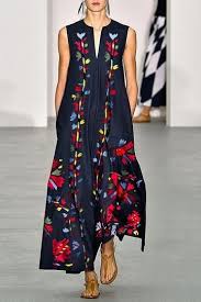 Casual V Neck Cotton Linen Printed Dress Stylish Vovo Printed Casual Dresses Print Dress Casual Dress