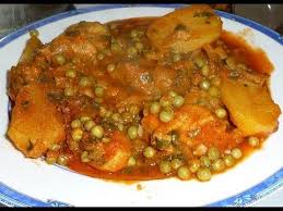 مرقة جلبانة بالدجاج بازيلا Market Jelbana المطبخ التونسي Tunisian Cuisine Tunisian Food Food Chicken Crockpot Recipes