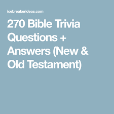 Buzzfeed staff can you beat your friends at this q. 270 Bible Trivia Questions Answers New Old Testament Trivia Questions And Answers Bible Facts Trivia Questions