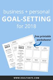 Sticking To Your Goals Is Tough But Without Ambitions For The Future Your Business Growth Wil Online Web Design Small Business Tips Free Printable Worksheets