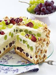 Traubentorte So Geht S Schritt Fur Schritt Lecker Kuchen Und Torten Kuchen Und Torten Rezepte Einfacher Nachtisch