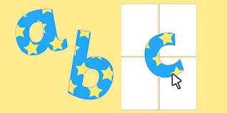 The roman numeral m represents the number 1000, though it was not used in . Editable Blue With Yellow Stars Alphabet Numbers And Symbols