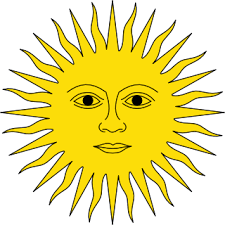 Paraguay republic of ireland vs. Dibujo Heraldico Sol De Mayo