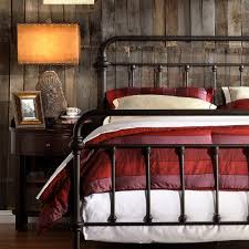 Amazon Com Nottingham Metal Spindle Bed Home Kitchen Iron Bed Frame Wrought Iron Bed Frames Iron Headboard