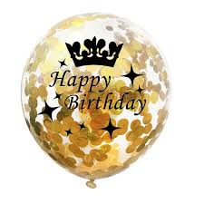 Download happy birthday balloons stock photos. Buy 5pcs 12inch Happy Birthday Confetti Balloons Transparent Latex Balloon 18 21 30 Birthday Party Decor At Affordable Prices Free Shipping Real Reviews With Photos Joom