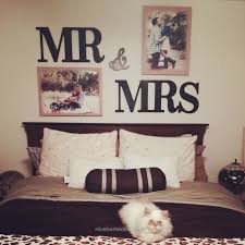 Terrific Mr Mrs Letters Above My Bed Super Easy And Cheap Got The Letters From Hobby Lobby 24 For All Th Home Decor Remodel Bedroom Bedroom Makeover