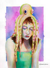 Fiona Portrait Inspired By Every Single Night Fionaapple