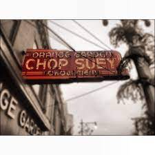 Orange Garden Chop Suey Chow Mein Chicago Neon Daze 1 Chicago Restaurants Chop Suey Irving Park