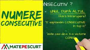 Poze pe google images pentru acest cuvant: Numere Consecutive Youtube