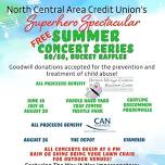 NCACU's Summer Superhero Spectacular Summer Concert Series