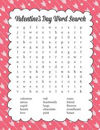 We have lots more easy crosswords, and kids' printable crosswords, too! Valentine S Day Word Search Print Valentines Word Search Valentines Day Words Valentine Words