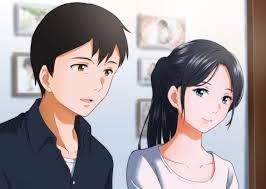 Maybe you would like to learn more about one of these? Amano Hina Black Hair Blue Eyes Brown Eyes Male Morisaki Hotaka Ponytail Short Hair Tenki No Ko User Rtsg2375 Konachan Com Konachan Com Anime Wallpapers