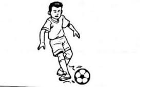 Berdiri dengan kaki dibuka seluas bahu menghala ke arah bola datang. Namakan Lakuan Kemahiran Asas Permainan Bola Sepak Di Atas