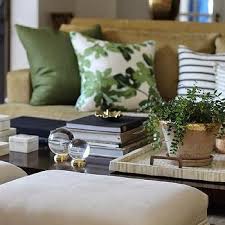 Beige is the best way to make rooms of all sizes look larger. Beige Sofa With Green Pillows Design Ideas