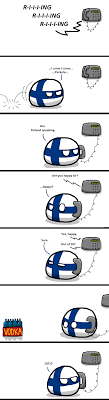 The country i tried to draw is finland. The Happiest Country In The World Polandball