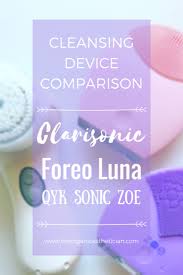 cleansing device comparison clarisonic vs foreo luna vs