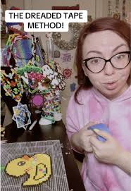 Making Kandi with Perler Beads