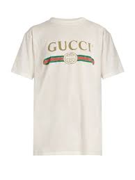Gucci Vintage Logo Print Cotton Jersey T Shirt In 9045 White Modesens Destroyed T Shirt Shirts Ripped Shirts Searching for gucci logo t shirt? gucci vintage logo print cotton jersey