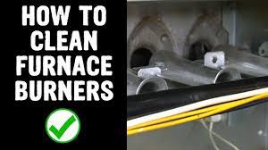 How To Clean Furnace Burners - Youtube