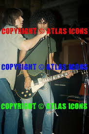 ROADCREW, SLASH, LIVE, 1983, MARC CANTER Photo Credit: MARC CANTER/ATLASICONS.COM 