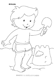 La Maestra Linda Il Libro Delle Vacanze 4 Anni Disegni Da Colorare Estate Disegno Estate Le Idee Della Scuola