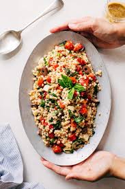 Mar 23, 2021 · method put the couscous into a large bowl add the stock. Roasted Garlic Italian Couscous Salad Recipe Little Spice Jar