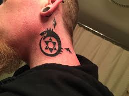 My Ouroboros Tattoo This Design Taken From Fullmetal Alchemist Wanted This Thing For Years