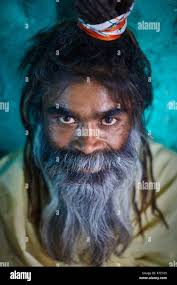 Indian baba hi-res stock photography and images