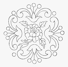 If you choose no scaling or actual size the design should print just short of 8″ high and about 5.5″ wide. Vintage Floral Embroidery Pattern Flower Design For Embroidery Hd Png Download Kindpng